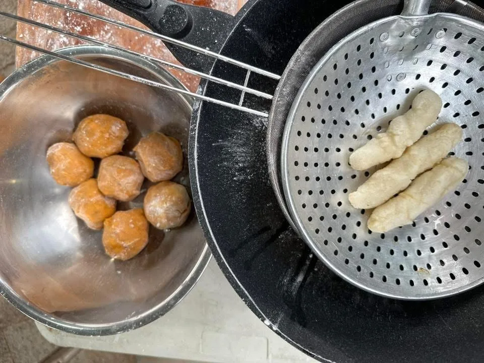 白糖粿手作過程
